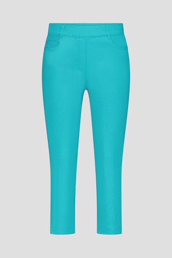 Pantalon turquoise - Longueur 7/8 de Claude Arielle pour Femmes