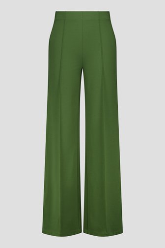 Photo produit 1 de Pantalon vert large à taille élastique de Liberty Island pour Femmes
