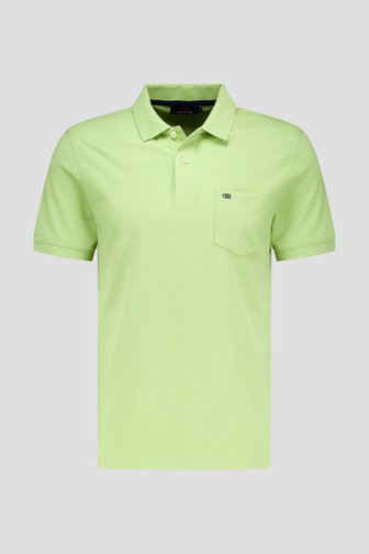 Polo à manches courtes vert clair de Dansaert Blue pour Hommes
