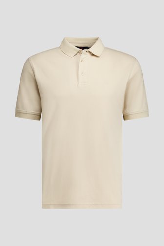 Photo produit 1 de Polo beige à manches courtes de Dansaert Blue pour Hommes
