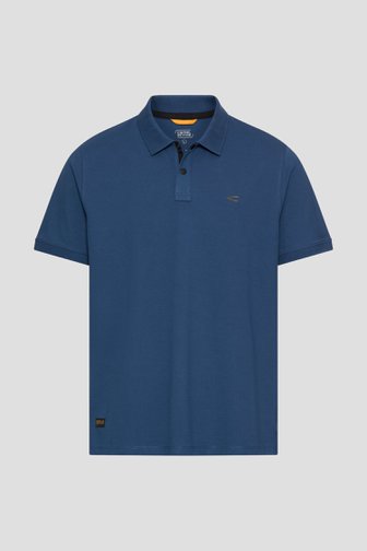 Le devant de Polo bleu de Camel active pour Hommes
