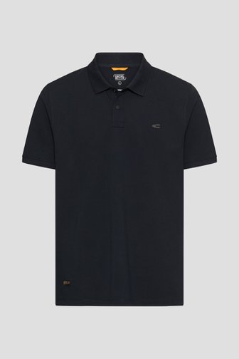 Le devant de Polo bleu marine de Camel active pour Hommes