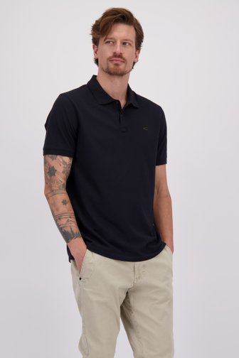 Le devant de Polo bleu marine de Camel active pour Hommes