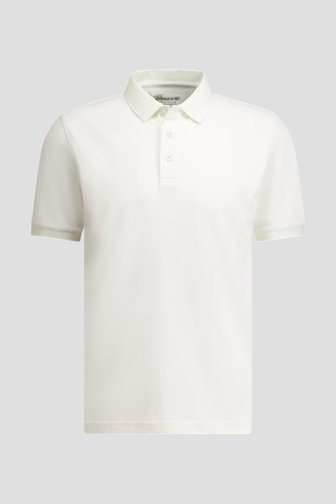 Le devant de Polo de golf blanc à manches courtes de Dansaert Golf Club pour Hommes