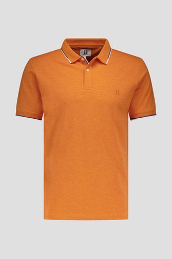 Polo orange à manches courtes	 de Upper East pour Hommes