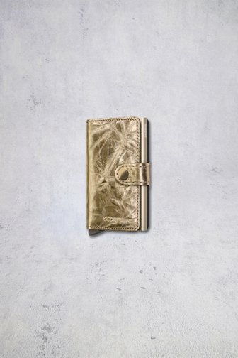 Le devant de Porte-cartes doré - Miniwallet crunch de Secri pour Femmes