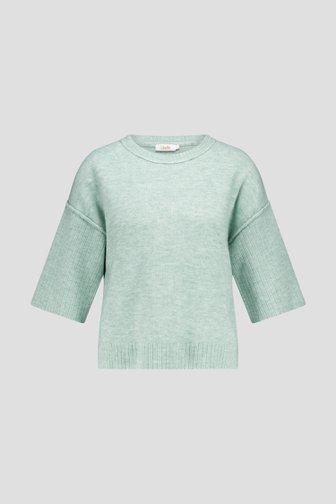 Pull à manches courtes vert clair	 de Libelle pour Femmes