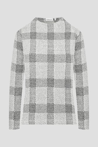 Pull doux à motif fin de Bicalla pour Femmes