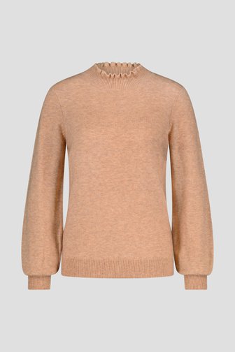 Pull doux en camel de Libelle pour Femmes