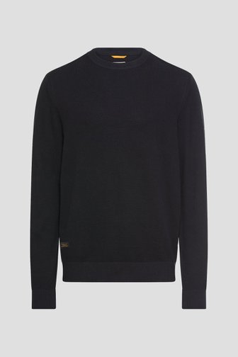 Photo produit 1 de Pull fin en maille bleu foncé de Camel active pour Hommes