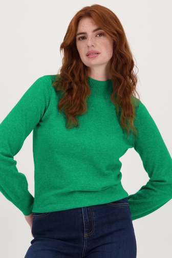 Pull fin vert à col haut	 de Libelle pour Femmes