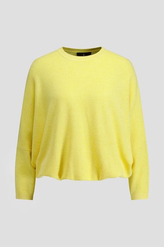 Le devant de Pull jaune  de AC by Annelien Coorevits pour Femmes