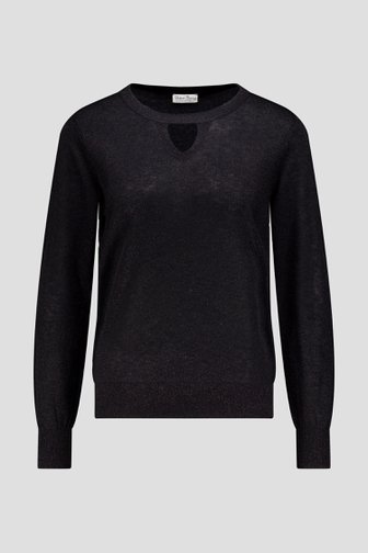 Photo produit 1 de Pull noir à paillettes de Barbara Lebek pour Femmes