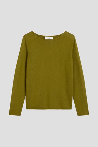 Photo produit 1 de Pull olive en tricot fin de Marc O'Polo pour Femmes