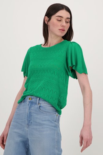 Pull tricoté vert de JDY pour Femmes