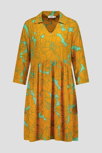 Robe à imprimé floral orange de Libelle pour Femmes
