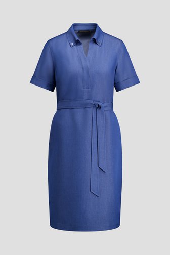 Photo produit 1 de Robe bleue à look denim de Claude Arielle pour Femmes