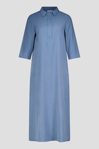 Le devant de Robe bleue à manches trois-quarts de Libelle pour Femmes