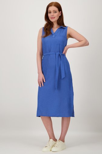 Robe bleue en tissu fin gaufré de Liberty Loving nature pour Femmes