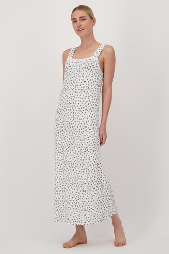 Robe de nuit bleue à manches longues de Liberty Island pour Femmes