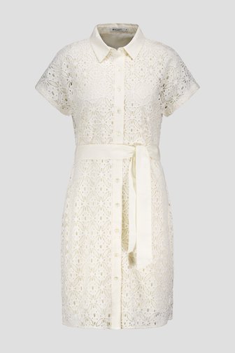 Robe écrue en broderie anglaise de D'Auvry pour Femmes