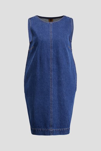 Photo produit 1 de Robe en denim bleu de Liberty Island Denim pour Femmes