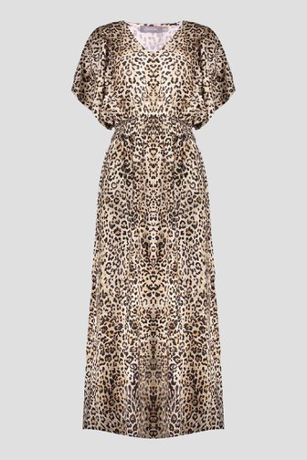 Robe longue avec imprimé panthère de Geisha pour Femmes