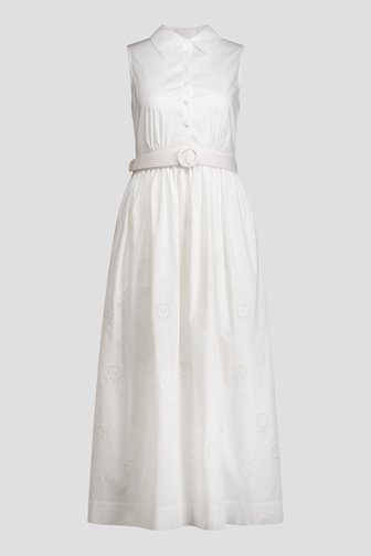 Le devant de Robe longue blanche de AC by Annelien Coorevits pour Femmes