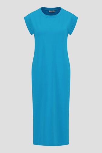 Robe longue bleue avec fentes de Liberty Loving nature pour Femmes