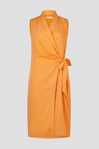 Robe portefeuille orange de D'Auvry pour Femmes