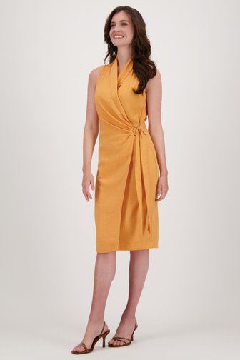 Robe portefeuille orange de D'Auvry pour Femmes