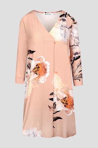 Robe rose pâle à imprimé floral de Bicalla pour Femmes