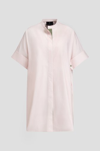 Le devant de Robe rose pâle à manches courtes de AC by Annelien Coorevits pour Femmes