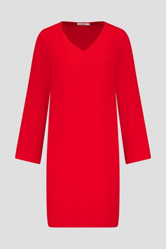 Robe rouge à manches longues de D'Auvry pour Femmes
