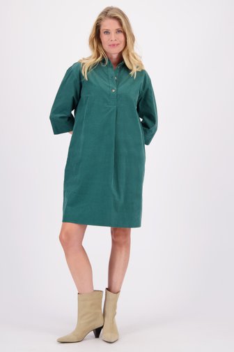 Le devant de Robe vert foncé à manches 3/4 de Liberty Loving nature pour Femmes