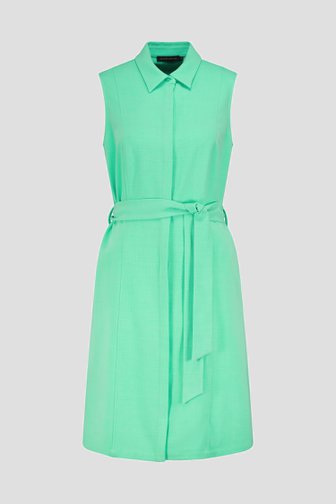 Robe verte sans manches de Claude Arielle pour Femmes