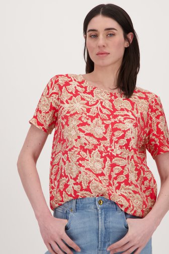 Rode blouse met bloemenprint van JDY voor Dames