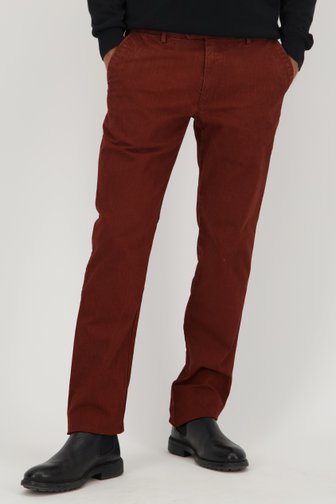 Brassville Roodbruine chino - Vancouver - Regular fit