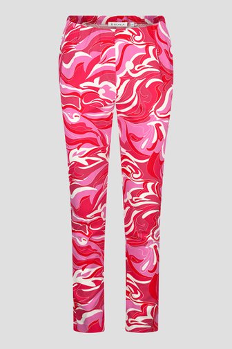 Roze broek met print van Bicalla voor Dames
