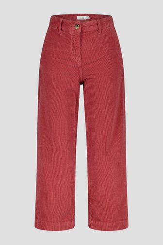 Roze corduroy broek - 7/8 lengte van Liberty Loving nature voor Dames