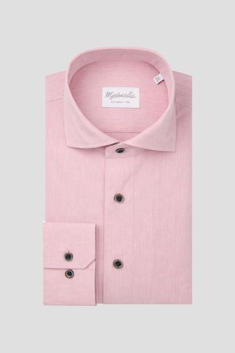 Roze hemd - Slim fit van Michaelis voor Heren