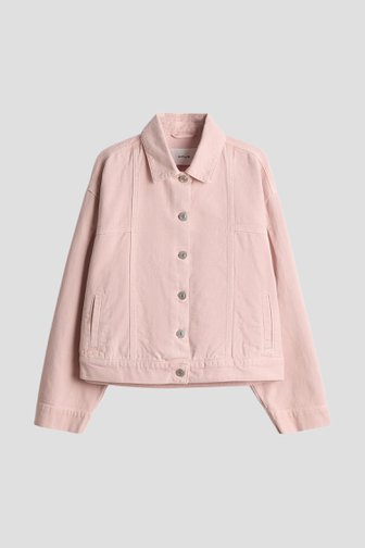 Voorkant van Roze jeansvest door Opus voor Dames