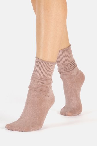 Roze linnen sokken van Cette voor Dames