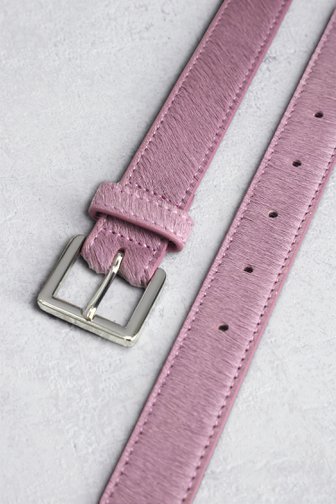 Voorkant van Roze riem met zachte textuur door Liberty Island voor Dames