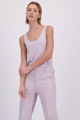 Voorkant van Roze top met glitterboord door D'Auvry voor Dames