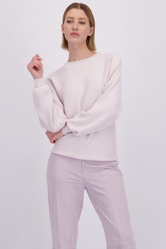 Voorkant van Roze trui met ronde hals door D'Auvry voor Dames