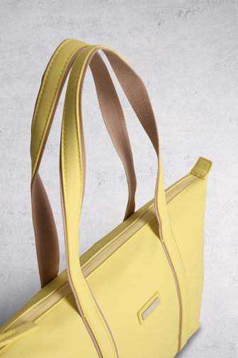 Sac à bandoulière jaune de Hexagona pour Femmes