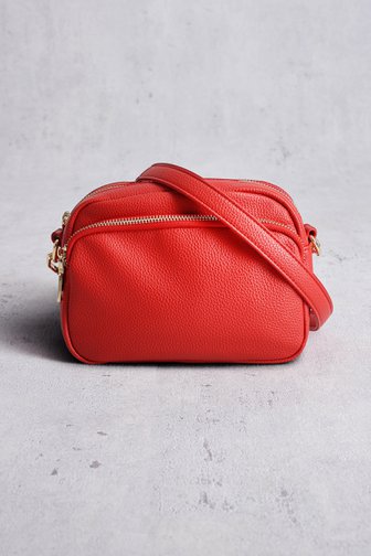 Sac à bandoulière rouge de Liberty Island pour Femmes