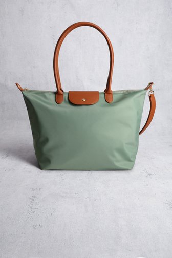 Sac à bandoulière vert avec détails bruns de Liberty Island pour Femmes
