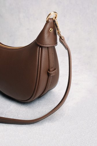 Le devant de Sac à épaule marron foncé de Liberty Island pour Femmes